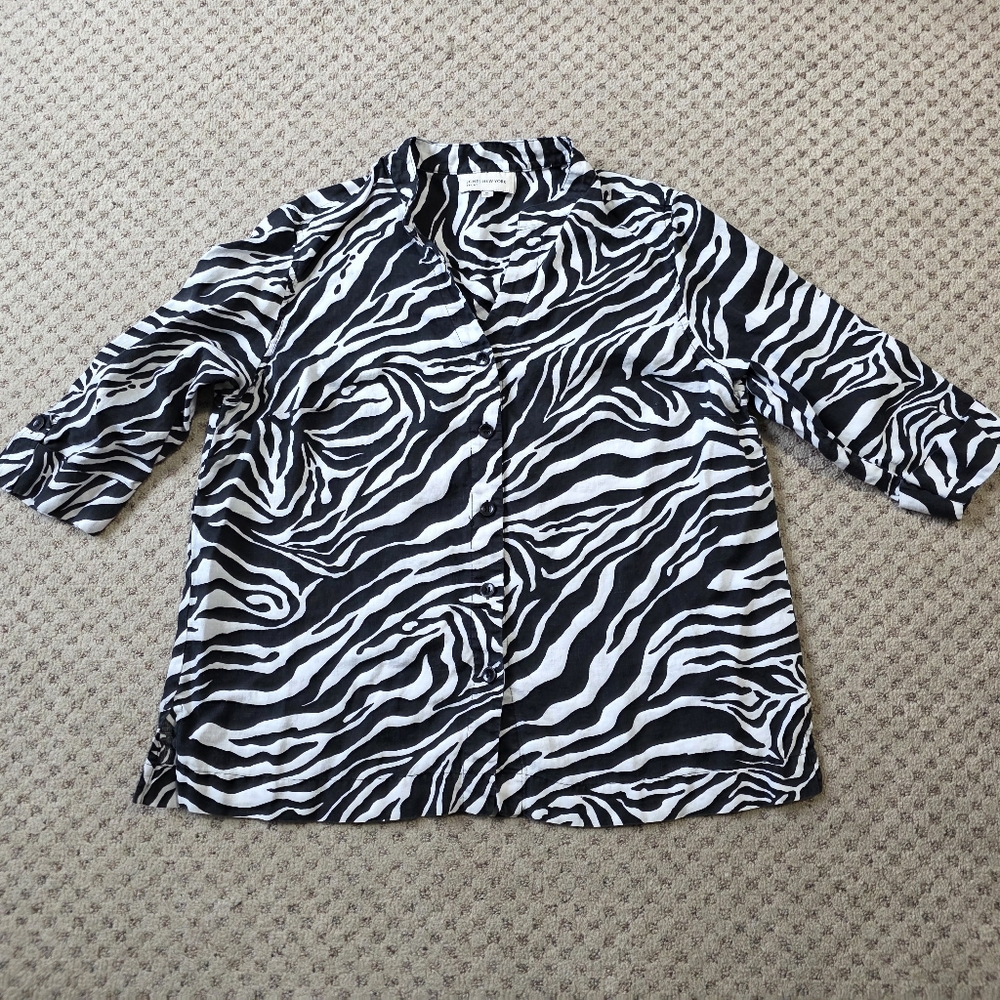 Jones new york linen top